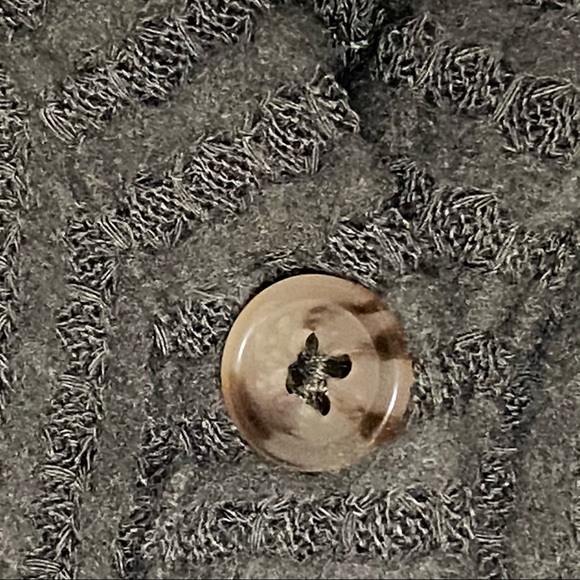 Cardigan Waffle Knit & Lace Olive Green Buttoned Top, Ten Sixty Sherman Girls - Picture 8 of 13